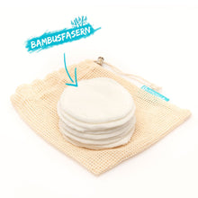 Afbeelding in Gallery-weergave laden, Make up remover doekjes met netje en het materiaal