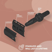 Afbeelding in Gallery-weergave laden, Bamboozy scheermes zwart